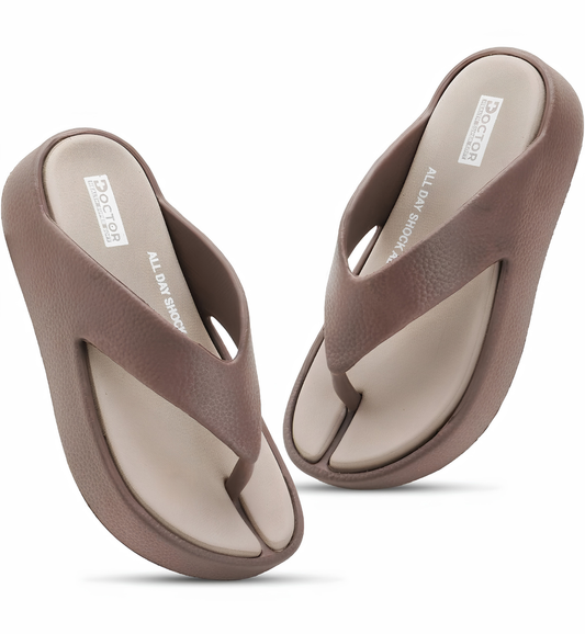 DOCTOR HEALTH SUPER SOFT Women's Orthopedic Soft Platform Slippers