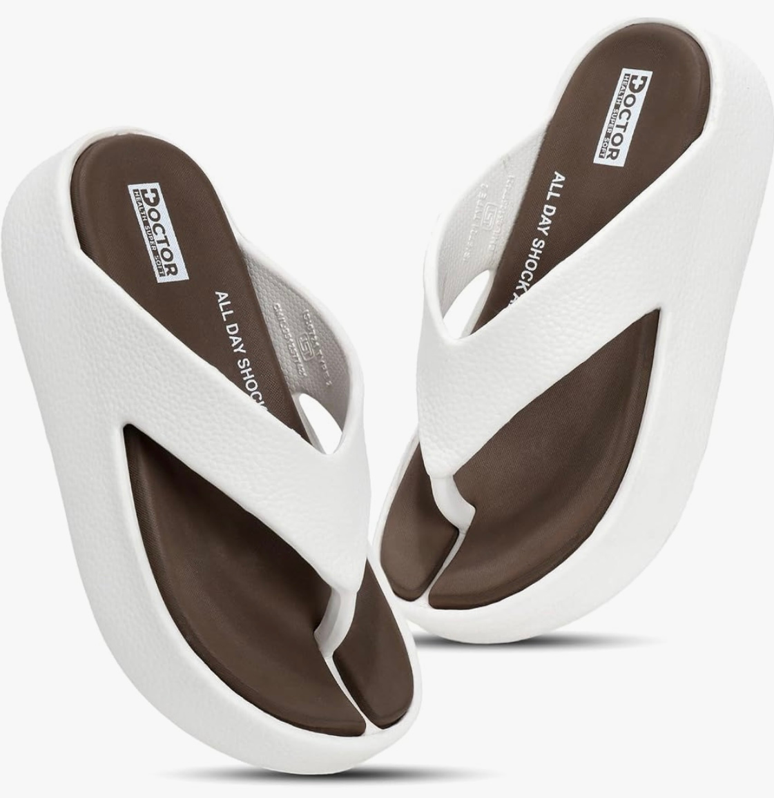 DOCTOR HEALTH SUPER SOFT Women's Orthopedic Soft Platform Slippers