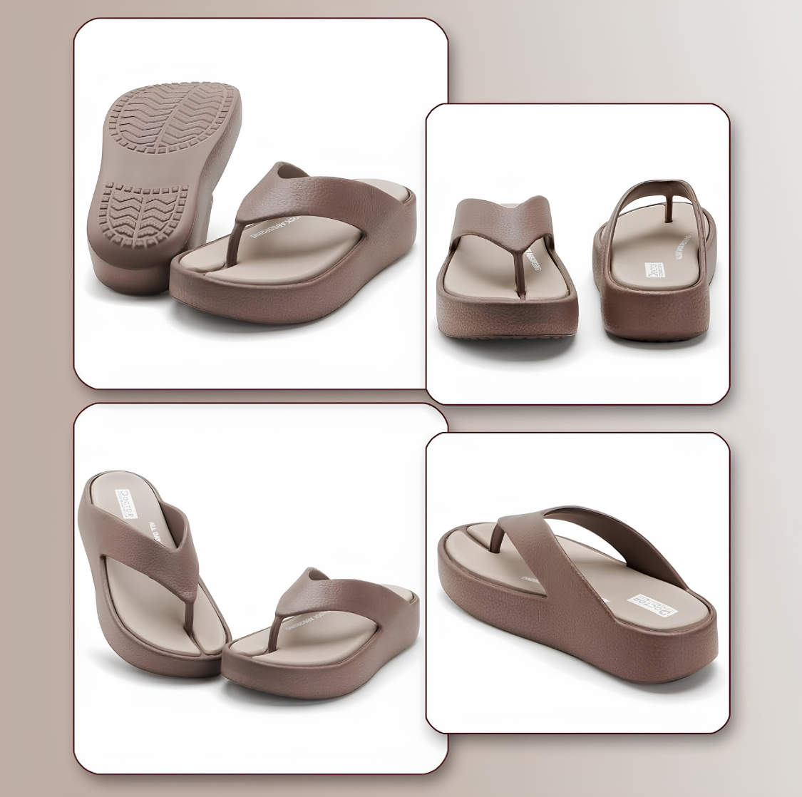 DOCTOR HEALTH SUPER SOFT Women's Orthopedic Soft Platform Slippers
